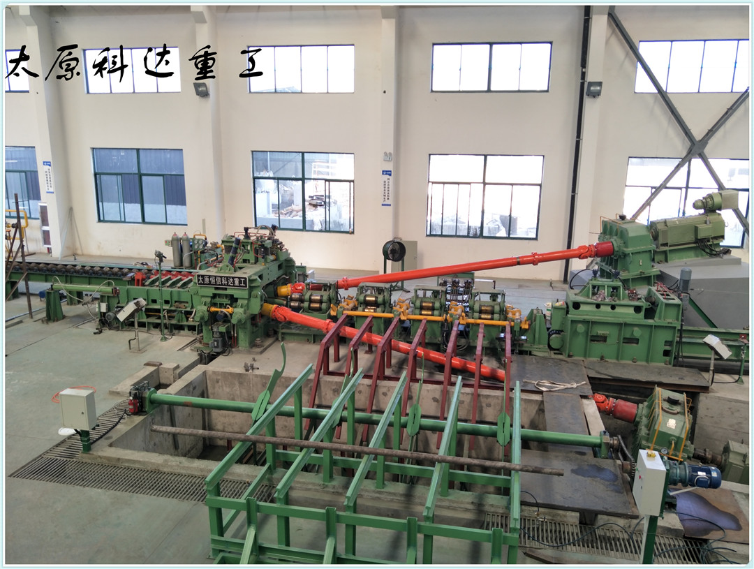 2017年8月,公司為浙江某特鋼設計制作的90穿孔機順利熱試投產